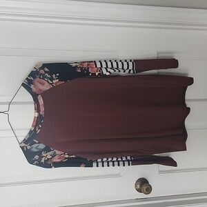 Long sleeve boutique shirt. Size large.